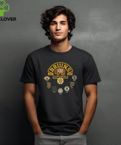 Boston Bruins 100th Season Team Hockey 2024 T Shirt