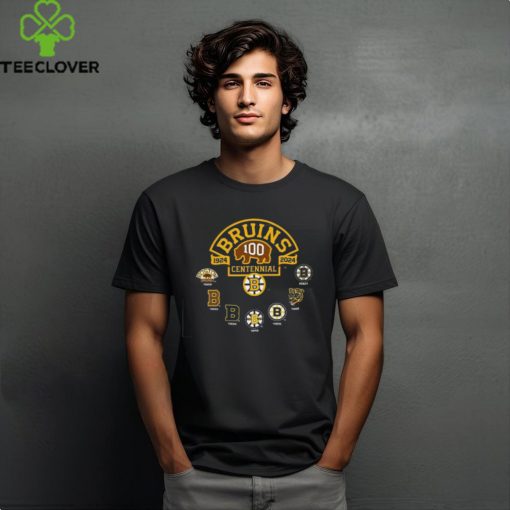 Boston Bruins 100th Season Team Hockey 2024 T Shirt