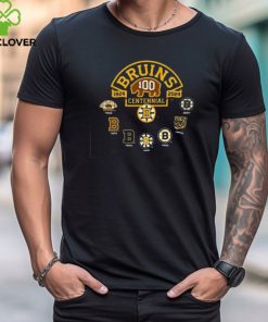 Boston Bruins 100th Season Team Hockey 2024 T Shirt