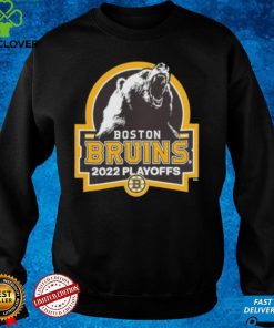 Boston Bruins 2022 Playoffs Bear Tee Shirt