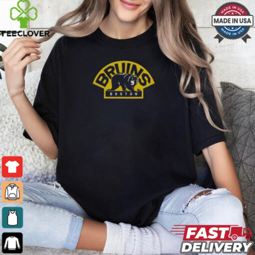 Boston Bruins Alternate Logo Backer ’47 Echo NHL T Shirt