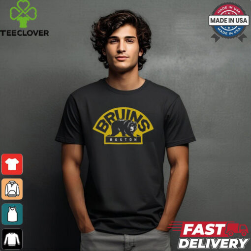 Boston Bruins Alternate Logo Backer ’47 Echo NHL T Shirt