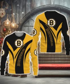 Boston Bruins American Football Champion Day 3D Sweater Christmas For Fan Gift