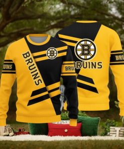 Boston Bruins Basic Pattern New Style Knitted Sweater