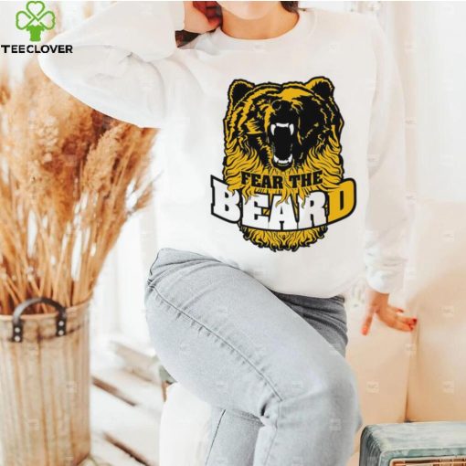 Boston Bruins Bear fear the Beard mascot gift 2024 hoodie, sweater, longsleeve, shirt v-neck, t-shirt