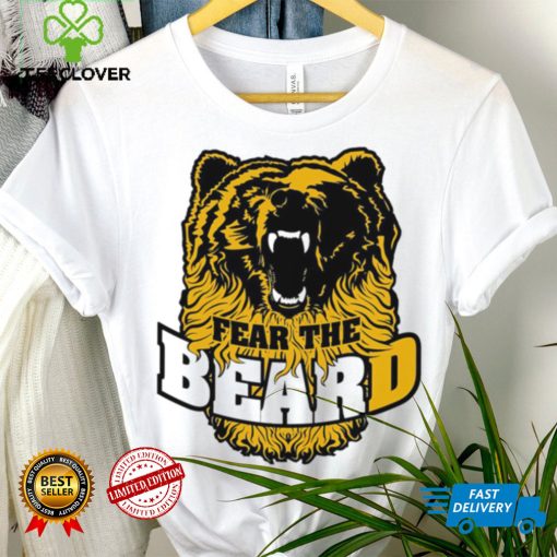 Boston Bruins Bear fear the Beard mascot gift 2024 hoodie, sweater, longsleeve, shirt v-neck, t-shirt