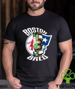 Boston Bruins Celtics Red Sox New England Patriots Boston Bred shirt