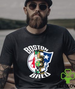 Boston Bruins Celtics Red Sox New England Patriots Boston Bred shirt