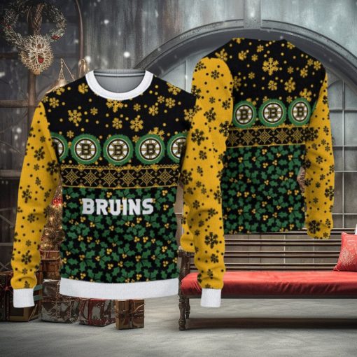 Boston Bruins Christmas Pattern Hot Trending Ugly Sweater For Real Fans