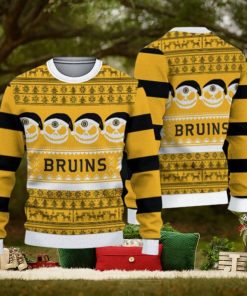 Boston Bruins Christmas Reindeer Pattern Ugly Sweater For Men Women