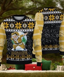 Boston Bruins Christmas Santa Claus Ugly Sweater For Men Women