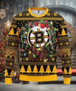 Boston Bruins Christmas Ugly Sweater