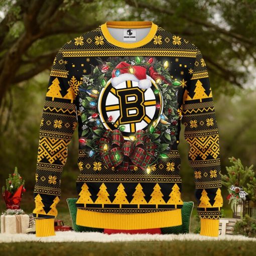 Boston Bruins Christmas Ugly Sweater