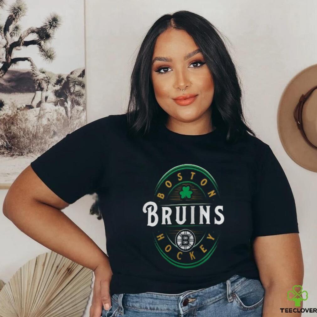 Boston Bruins Fanatics Branded St. Patrick's Day Forever Lucky T Shirt