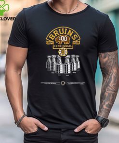 Boston Bruins Hockey Team 100th Season Hockey 2024 T Shirt