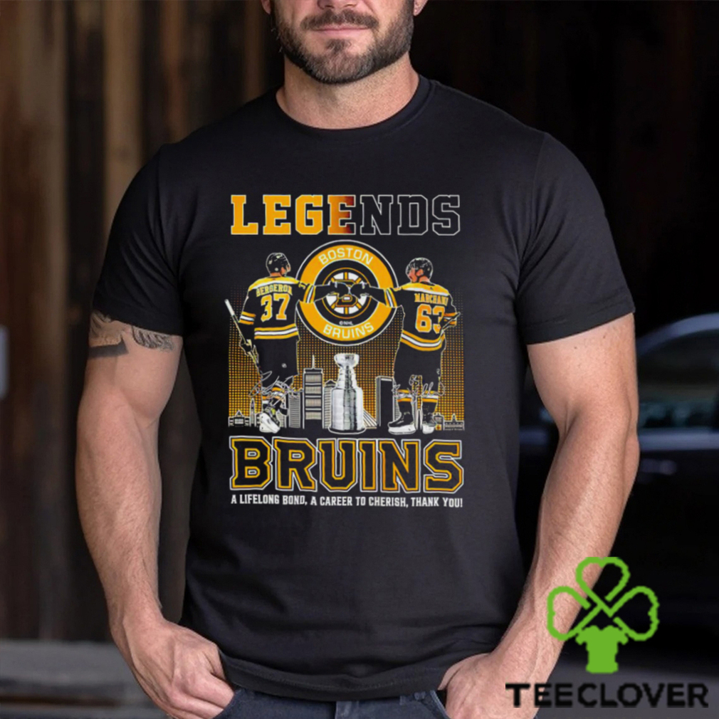 Boston Bruins Legends Bergeron And Marchand signature shirt