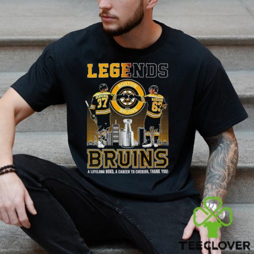 Boston Bruins Legends Bergeron And Marchand signature hoodie, sweater, longsleeve, shirt v-neck, t-shirt