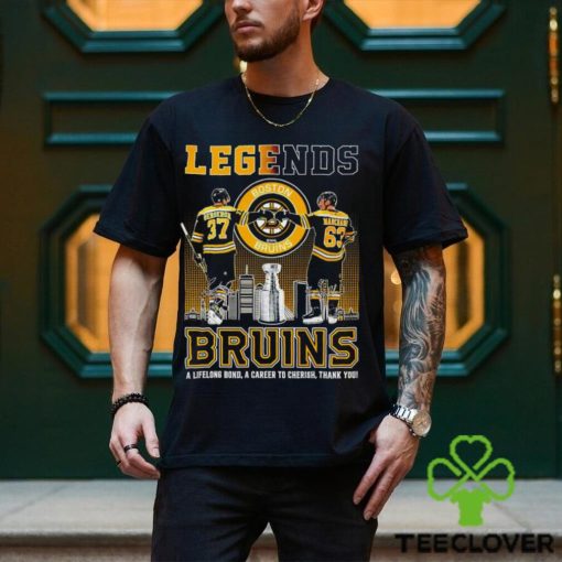 Boston Bruins Legends Bergeron And Marchand signature hoodie, sweater, longsleeve, shirt v-neck, t-shirt