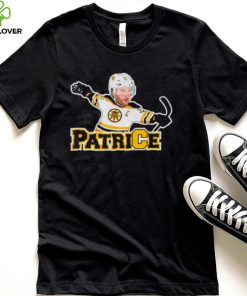 Boston Bruins Patrice Bergeron hockey cartoon shirt