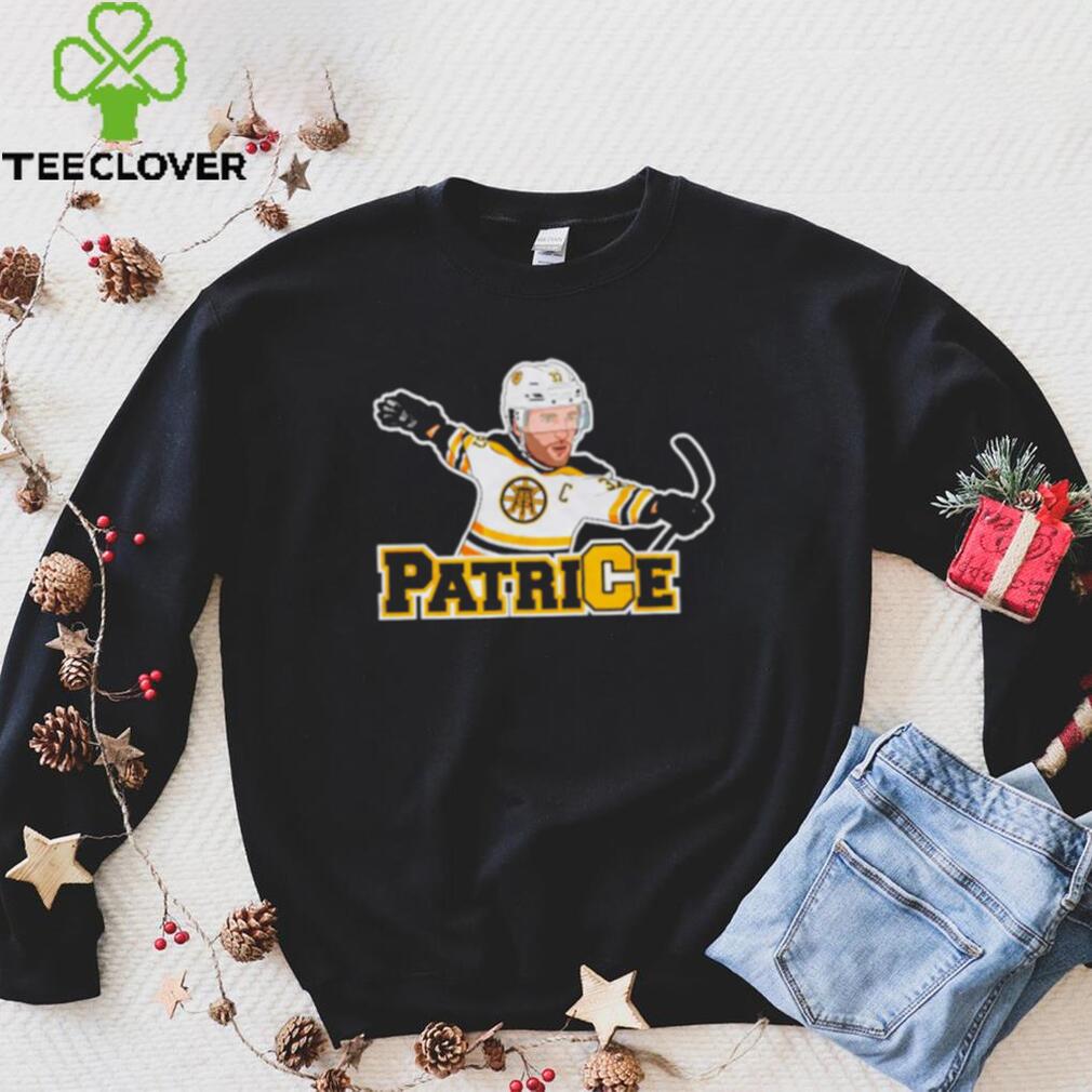 Boston Bruins Patrice Bergeron hockey cartoon shirt Boston Bruins Patrice Bergeron hockey cartoon shirt