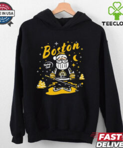 Boston Bruins Santa Claus Christmas 2024 shirt