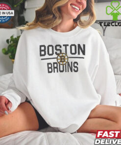 Boston Bruins Starter Mesh Look Team Name Logo Pullover shirt