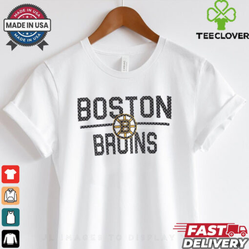 Boston Bruins Starter Mesh Look Team Name Logo Pullover hoodie, sweater, longsleeve, shirt v-neck, t-shirt