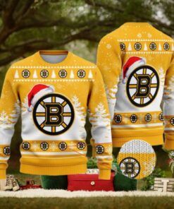 Boston Bruins Sweater for Funny Christmas Gift Ideas and NHL Holiday Fans