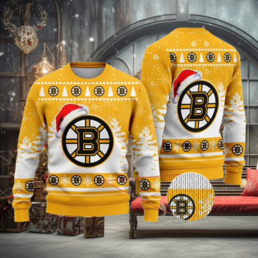 Boston Bruins Sweater for Funny Christmas Gift Ideas and NHL Holiday Fans