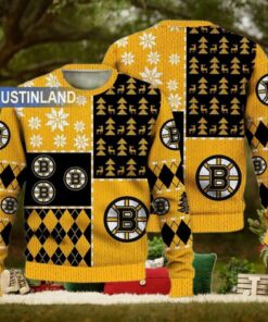 Boston Bruins Ugly Sweater Christmas, Ice Hockey NHL