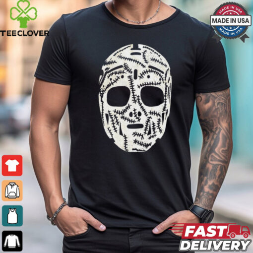 Boston Bruins distressed hockey mask shirt