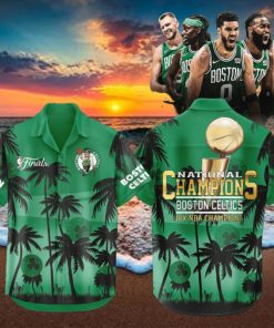 Boston Celtics 18 Time Finals Champions NBA 2024 Hawaiian Shirt