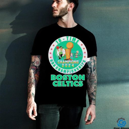 Boston Celtics 18 Time NBA Championships Shirt