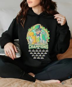 Boston Celtics 18 Times Of Wining 2023 2024 NBA Champions Fan T Shirt