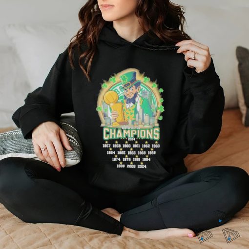 Boston Celtics 18 Times Of Wining 2023 2024 NBA Champions Fan T Shirt