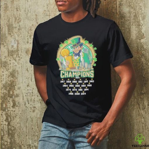 Boston Celtics 18 Times Of Wining 2023 2024 NBA Champions Fan T Shirt