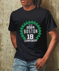 Boston Celtics 18th Championship 18 Clovers Rings Shirt