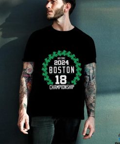 Boston Celtics 18th Championship 18 Clovers Rings Shirt