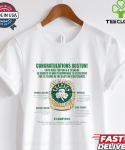 Boston Celtics 18th Ring Champions shirt