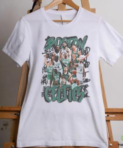 Boston Celtics 2023 2024 NBA Season Team Unisex Heavy Cotton Tee Shirt