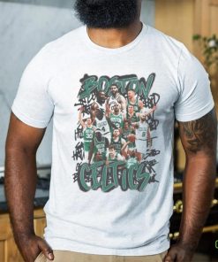 Boston Celtics 2023 2024 NBA Season Team Unisex Heavy Cotton Tee Shirt