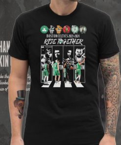 Boston Celtics 2023 2024 Rise Together Abbey Road Signatures Shirt