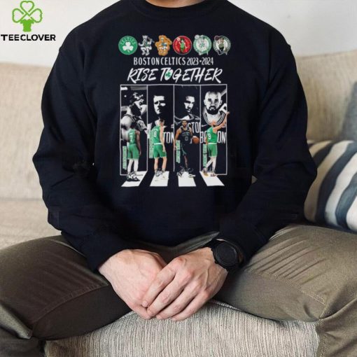 Boston Celtics 2023 2024 Rise Together Abbey Road Signatures Shirt