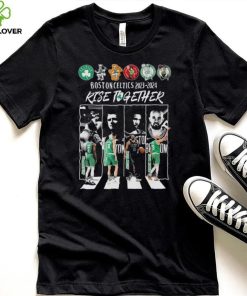 Boston Celtics 2023 2024 Rise Together Abbey Road Signatures Shirt