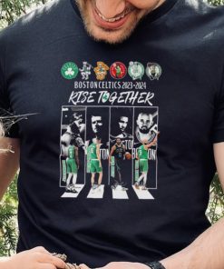 Boston Celtics 2023 2024 Rise Together Abbey Road Signatures Shirt