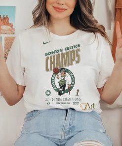 Boston Celtics 2024 NBA Finals Champions Celebration World Champ Shirt