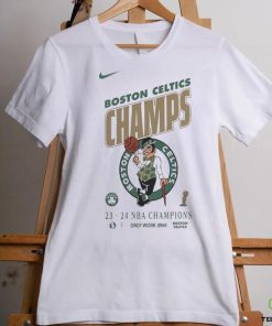 Boston Celtics 2024 NBA Finals Champions Celebration World Champ Shirt
