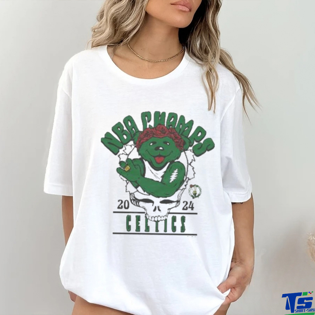 Boston Celtics 2024 NBA Finals Champions Grateful Dead Tri Blend shirt Boston Celtics 2024 NBA Finals Champions Grateful Dead Tri Blend shirt