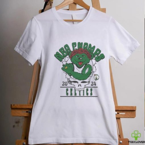 Boston Celtics 2024 NBA Finals Champions Grateful Dead Tri Blend shirt