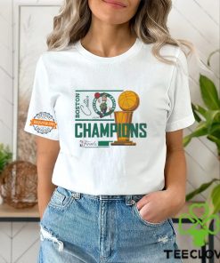 Boston Celtics 2024 NBA Finals Champions Trophy Vintage T Shirt